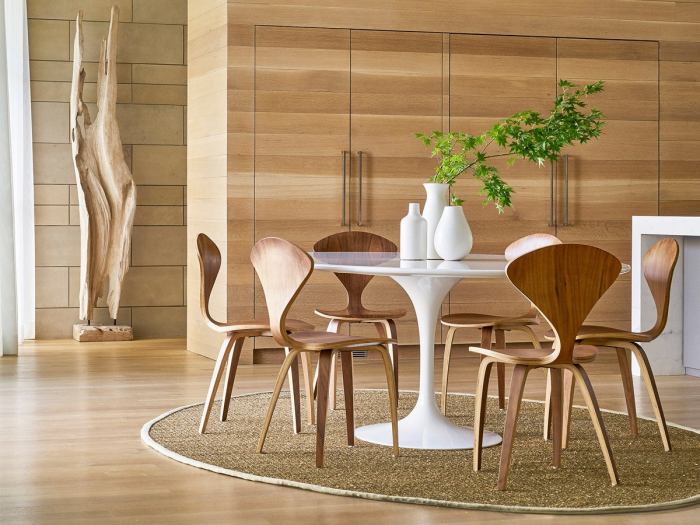 Dapur dengan Furnitur Skandinavian Kehangatan Minimalis