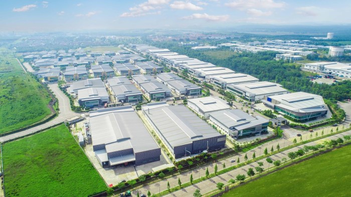 Taman Industrial dengan Aksesori Besi Desain, Keamanan, dan Keberlanjutan